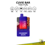 HQD Cuvie Bar 7000 Puffs Disposable