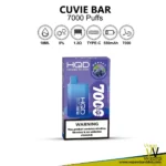 HQD Cuvie Bar 7000 Puffs Disposable