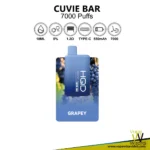 HQD Cuvie Bar 7000 Puffs Disposable