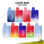 HQD Cuvie Bar 7000 Puffs Disposable