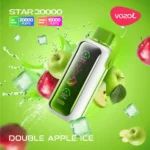 double-apple-ice-vozol-star-20000-disposable-vape