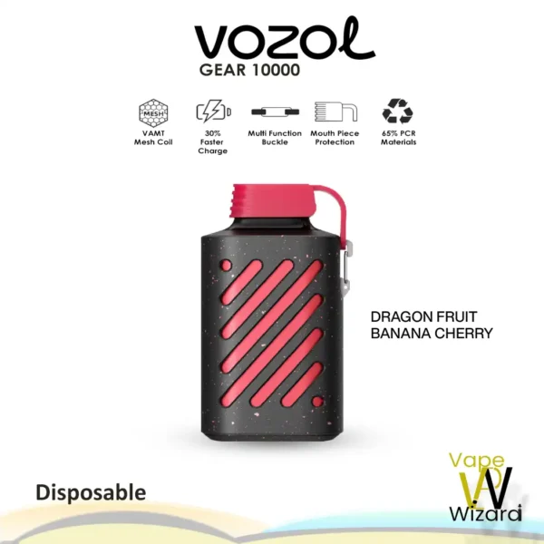 DRAGON FRUIT BANANA CHERRY VOZOL GEAR 10000