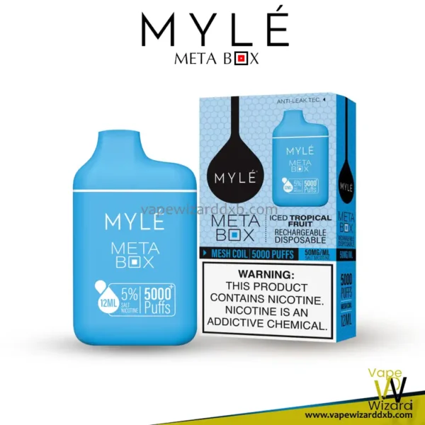 ICED TROPICAL FRUIT MYLE META BOX 5000