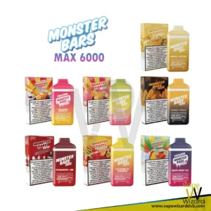 JAM MONSTER BAR MAX 6000 20MG