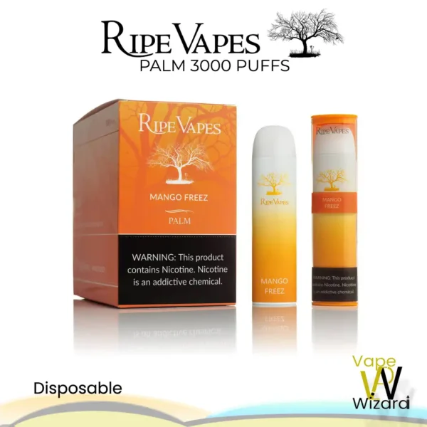MANGO FREEZ RIPE VAPES PALM 3000 PUFFS