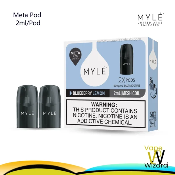 MYLE META POD BLUEBERRY LEMON