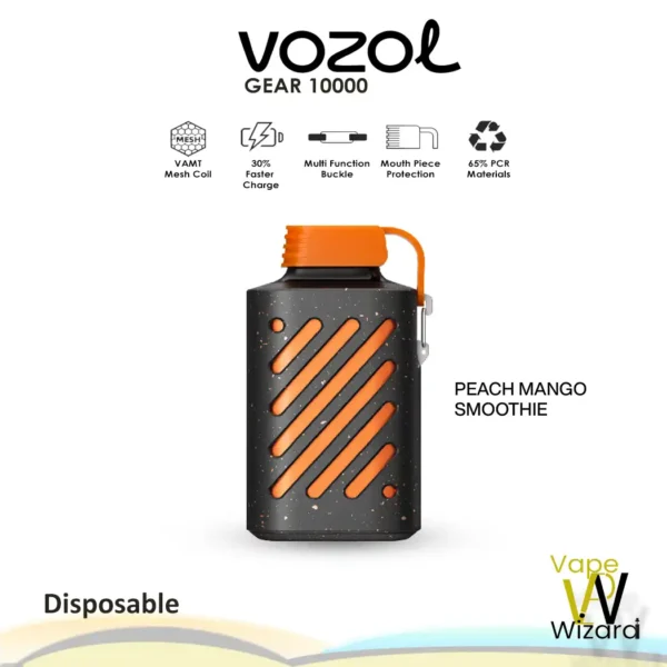 PEACH MANGO SMOOTHIE VOZOL GEAR 10000