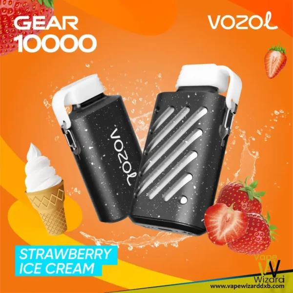 STRAWBERRY ICE CREAM VOZOL GEAR 10000 DISPOSABLE