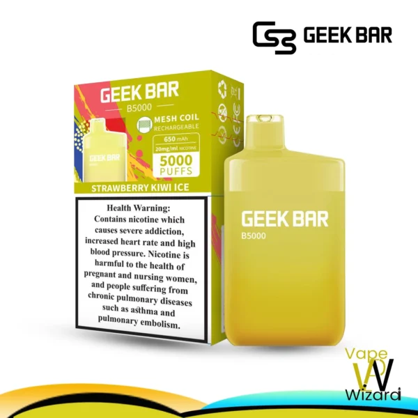STRAWBERRY KIWI ICE GEEK BAR B5000