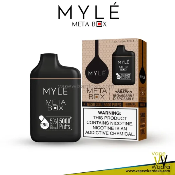 SWEET TOBACCO MYLE META BOX 5000