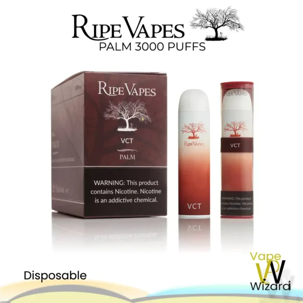 VCT RIPE VAPES PALM 3000 PUFFS
