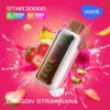 dragon strawnana vozol star 20000 disposable vape