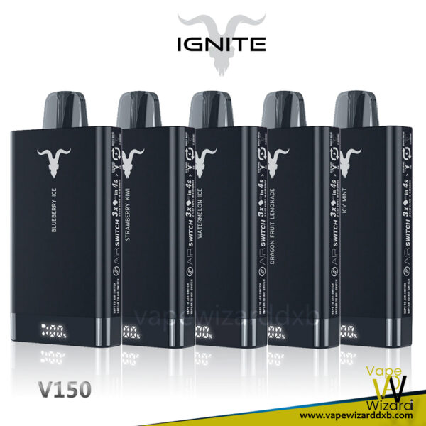 ignite v150 15000 puffs vape disposable