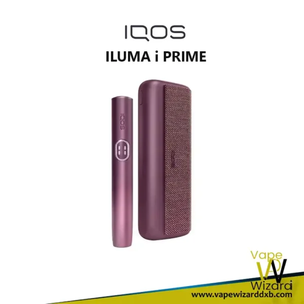 iqos iluma i prime device garnet red purple