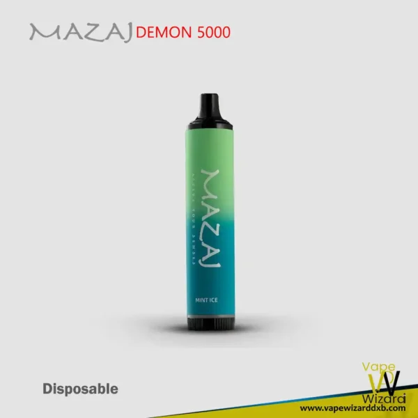 mint ice mazaj disposable demon 5000