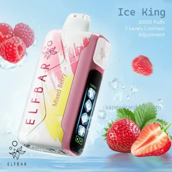 mixed berry 30k elfbar ice king 30000 puffs