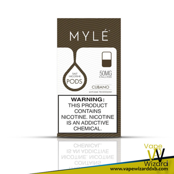 myle v4 pod cubano 50mg