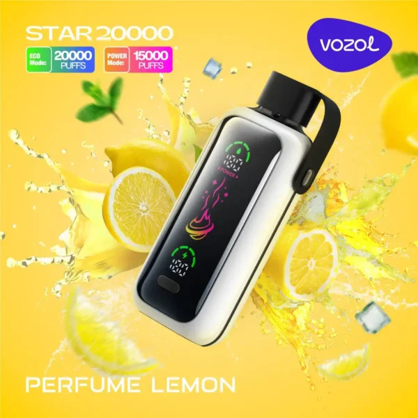 perfume lemon vozol star 20000 disposable vape