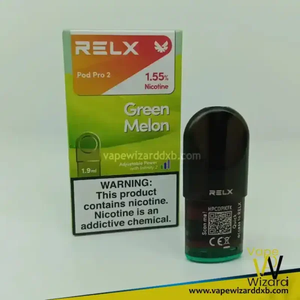 relx pod pro 2 green melon