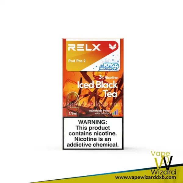 relx pod pro 2 lemon black tea