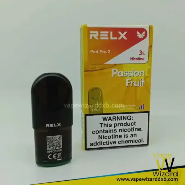 relx pod pro 2 passion fruit