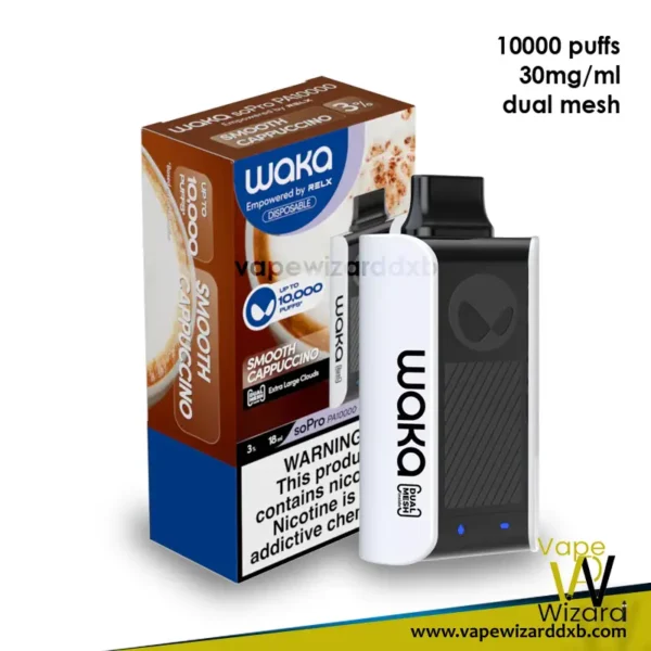 smooth cappuccino waka sopro pa 10000 puffs