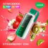 strawberry kiwi vozol star 20000 disposable vape