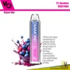 vapes bar diamond 7000 20mg juicy grape berries