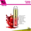 vapes bar diamond 7000 20mg strawberry energy