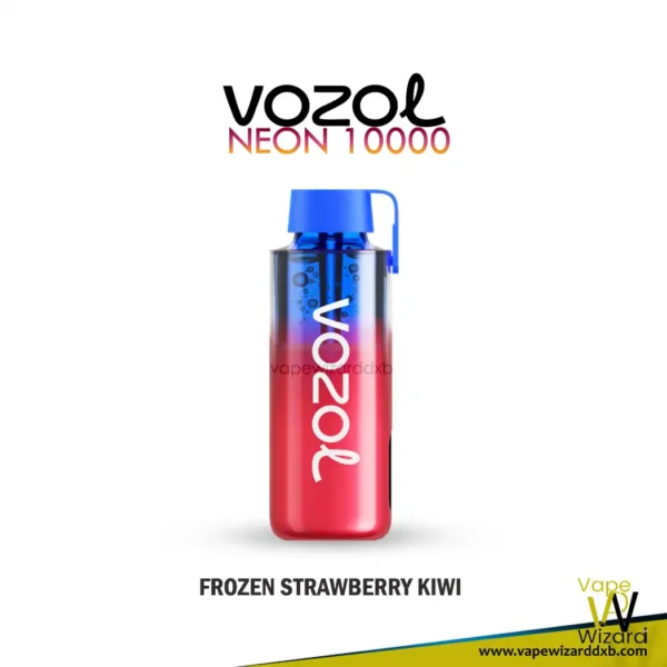 vozol neon 10000 frozen strawberry kiwi