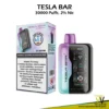 bluerazz watermelon dragon fruit tesla bar xt 30000 puffs 20mg disposable