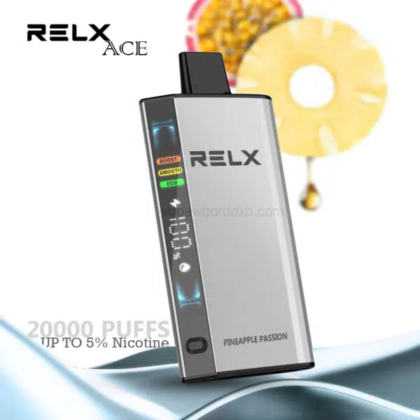 pineapple passion relx ace 20000 puffs disposable