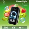 strawberry kiwi ice elfbar 40k puffs moon night disposable 50mg