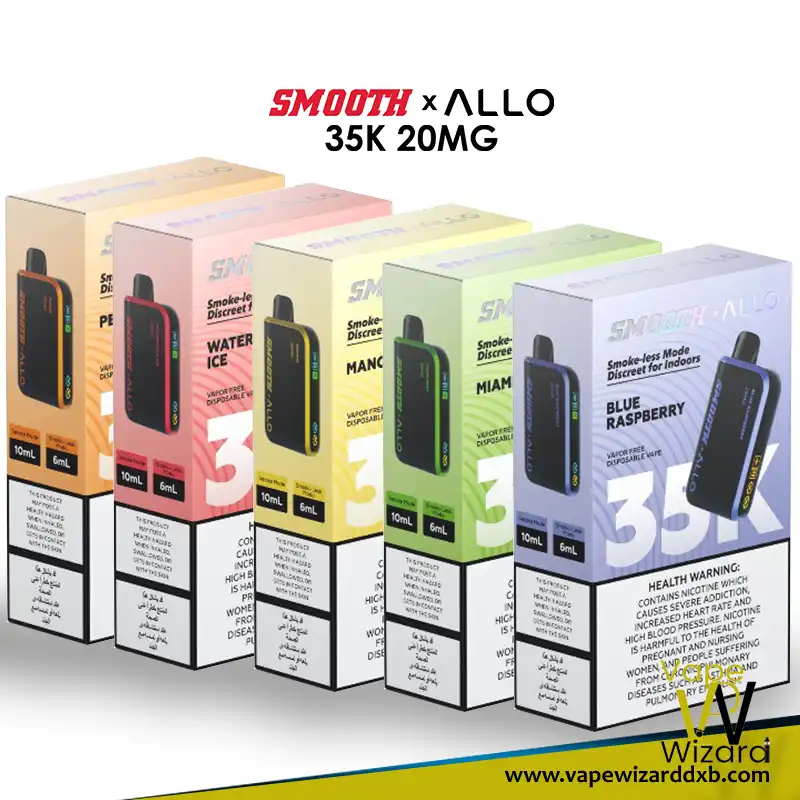 Smooth Allo 35000 Puffs Disposable Vape in Dubai