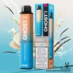 Vapes Bars Ghost Pro 3500 Vanilla Bon Bon Disposable Vape