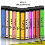 YUOTO XXL 2500 Puffs Disposable Vape in Dubai